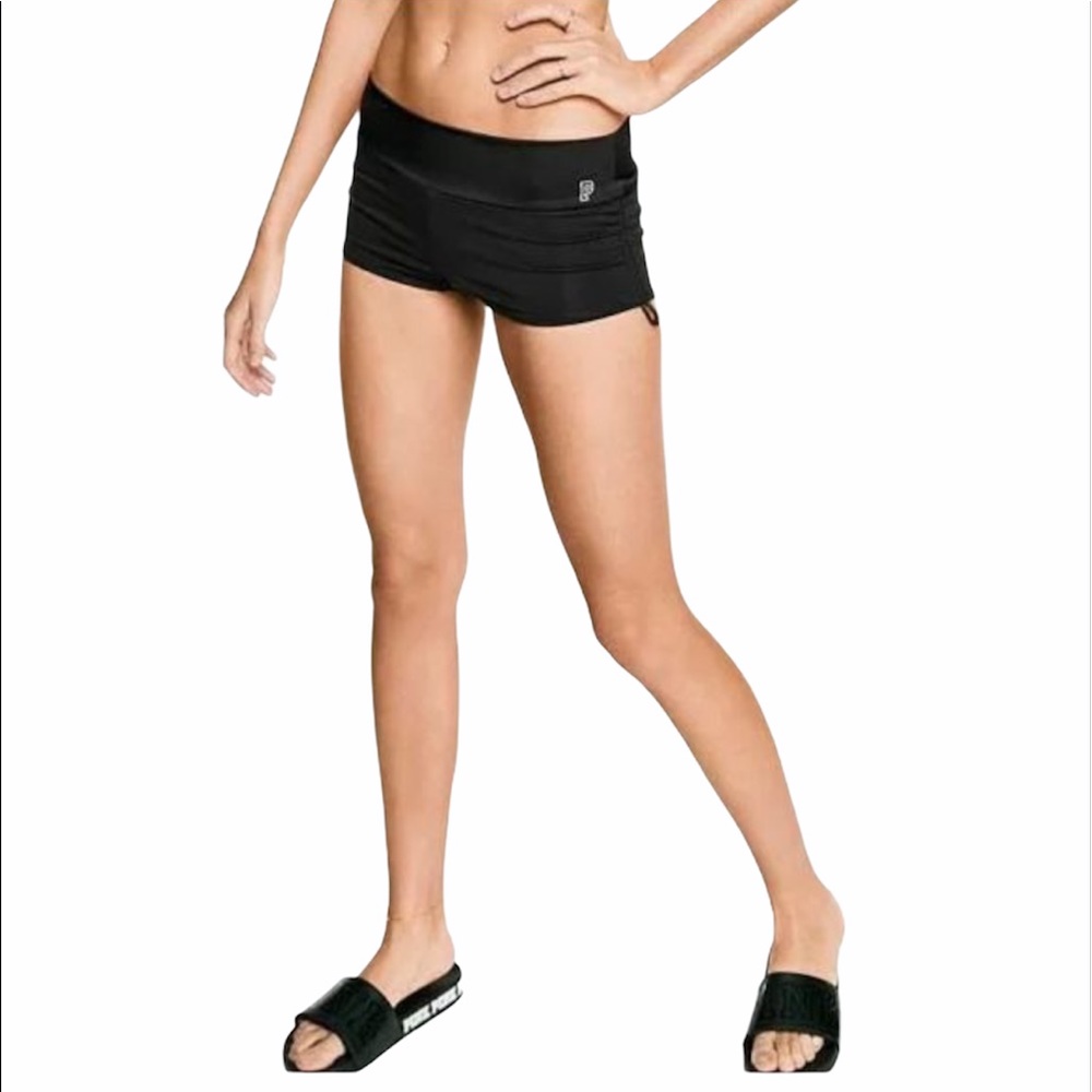 PINK VICTORIA’S SECRET GYM TO SWIM SHORTIE - Picture 3 of 4